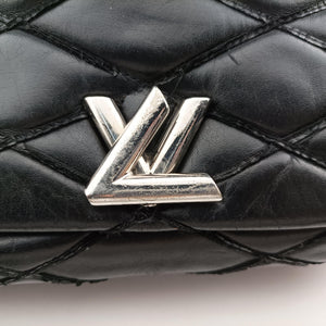 Secondhand Louis Vuitton Go-14 Mini Noir Leather M50999 shoulderbag | stylenewstar