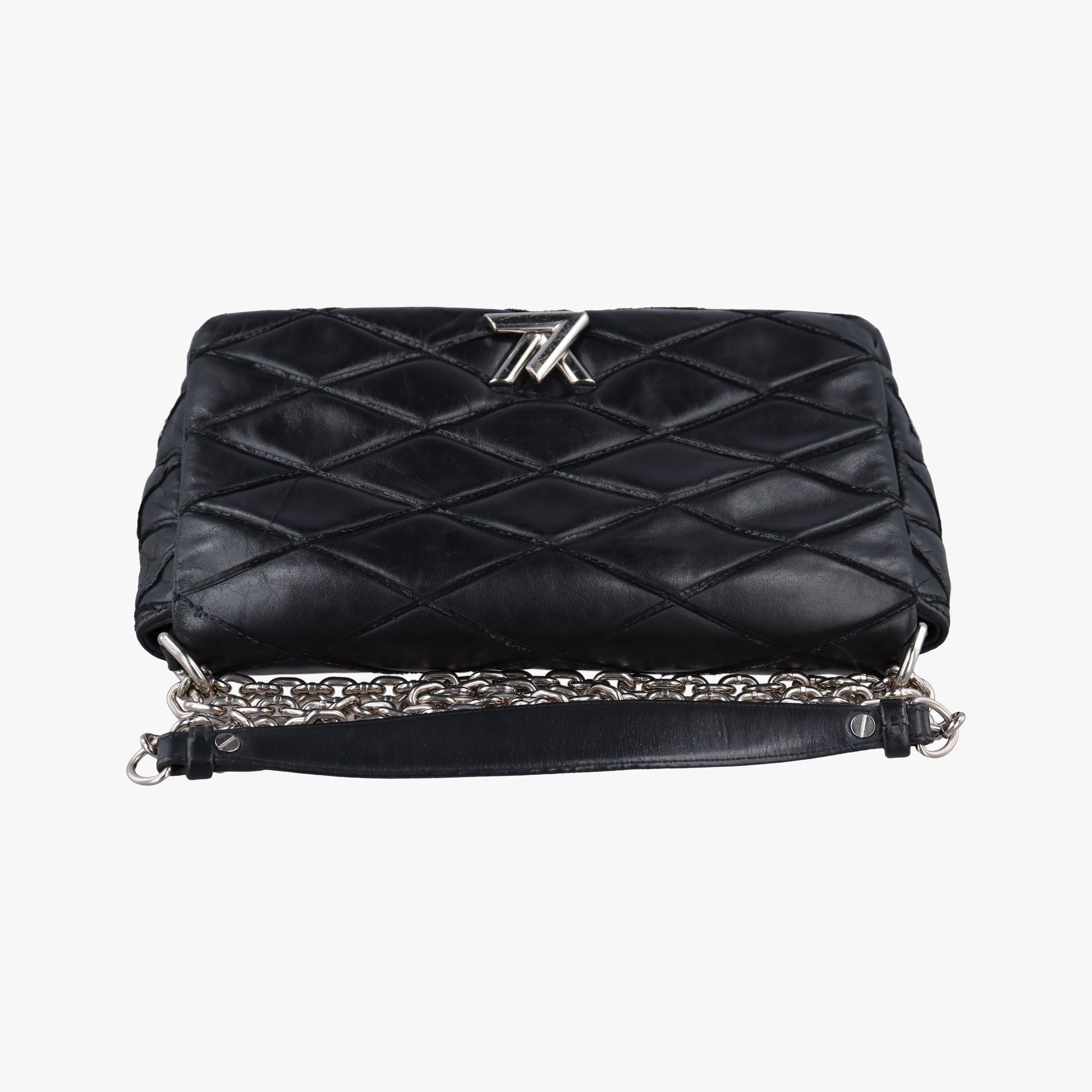 Secondhand Louis Vuitton Go-14 Mini Noir Leather M50999 shoulderbag | stylenewstar