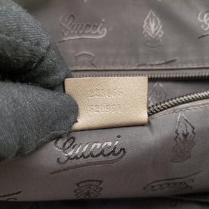 Pre-owned Gucci Guccissima Messenger Camel Leather 223665 shoulderbag | stylenewstar