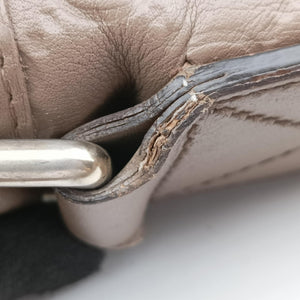 Pre-owned Gucci Guccissima Messenger Camel Leather 223665 shoulderbag | stylenewstar