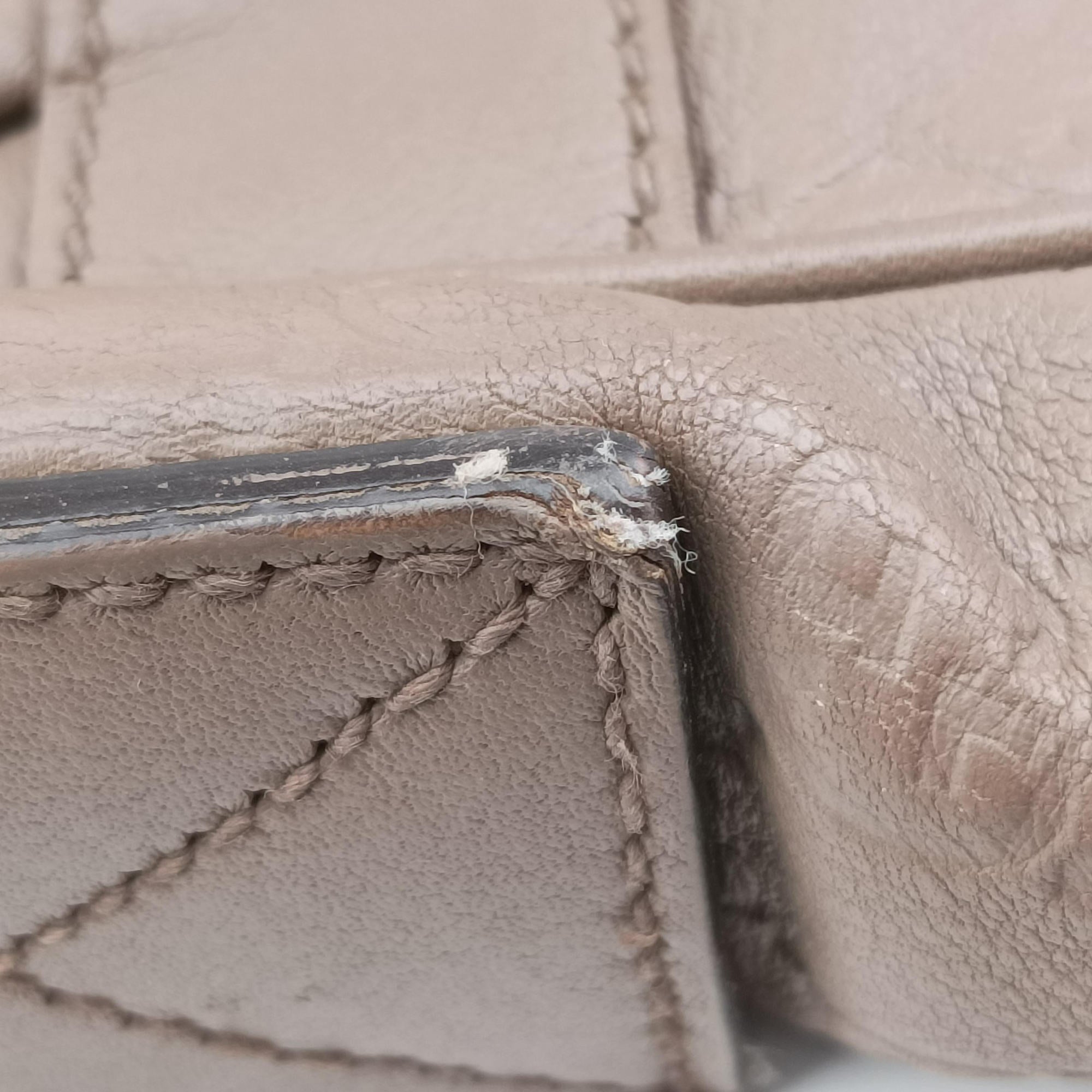 Pre-owned Gucci Guccissima Messenger Camel Leather 223665 shoulderbag | stylenewstar