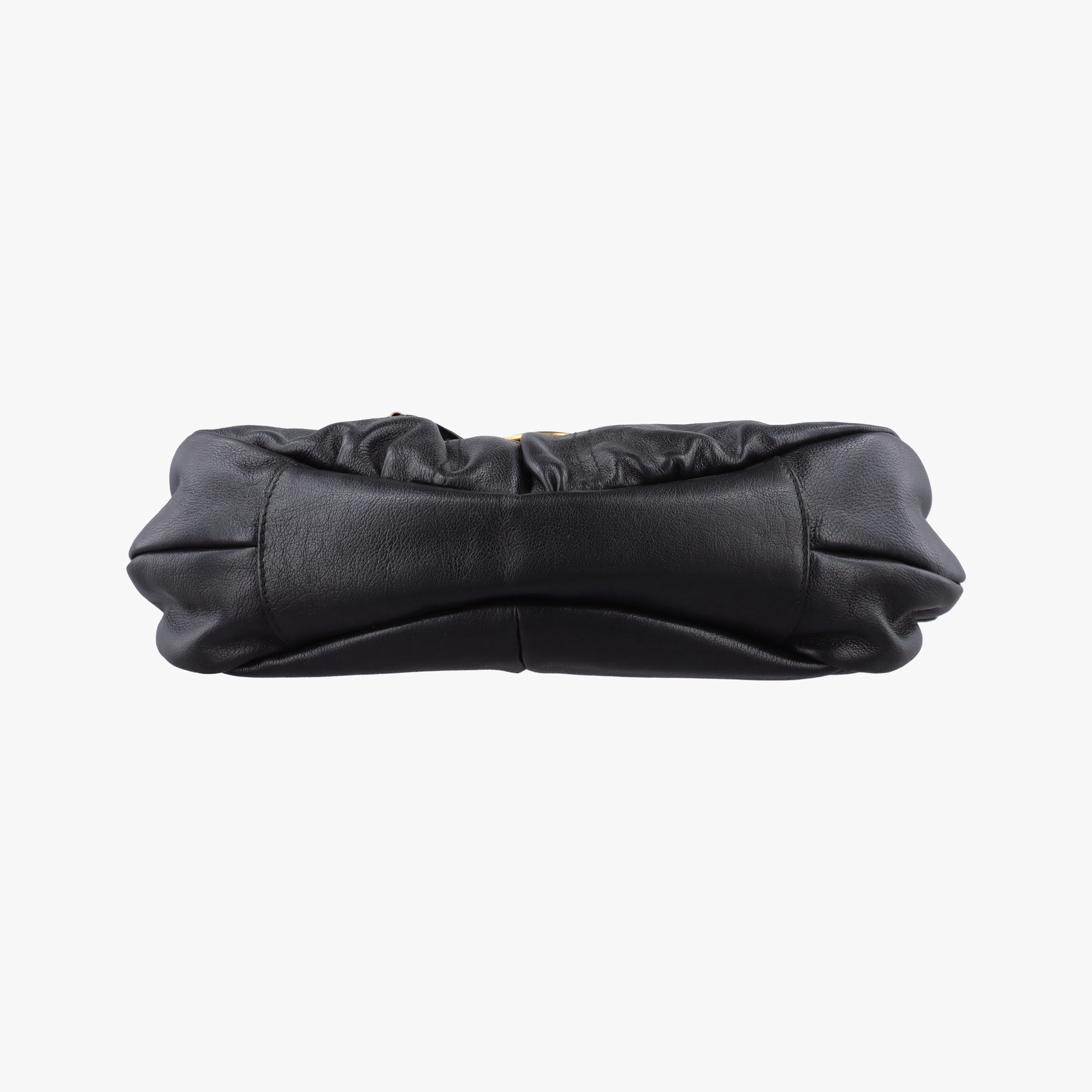 Pre-owned Yves Saint Laurent Saharienne Black Leather 139259 shoulderbag | stylenewstar