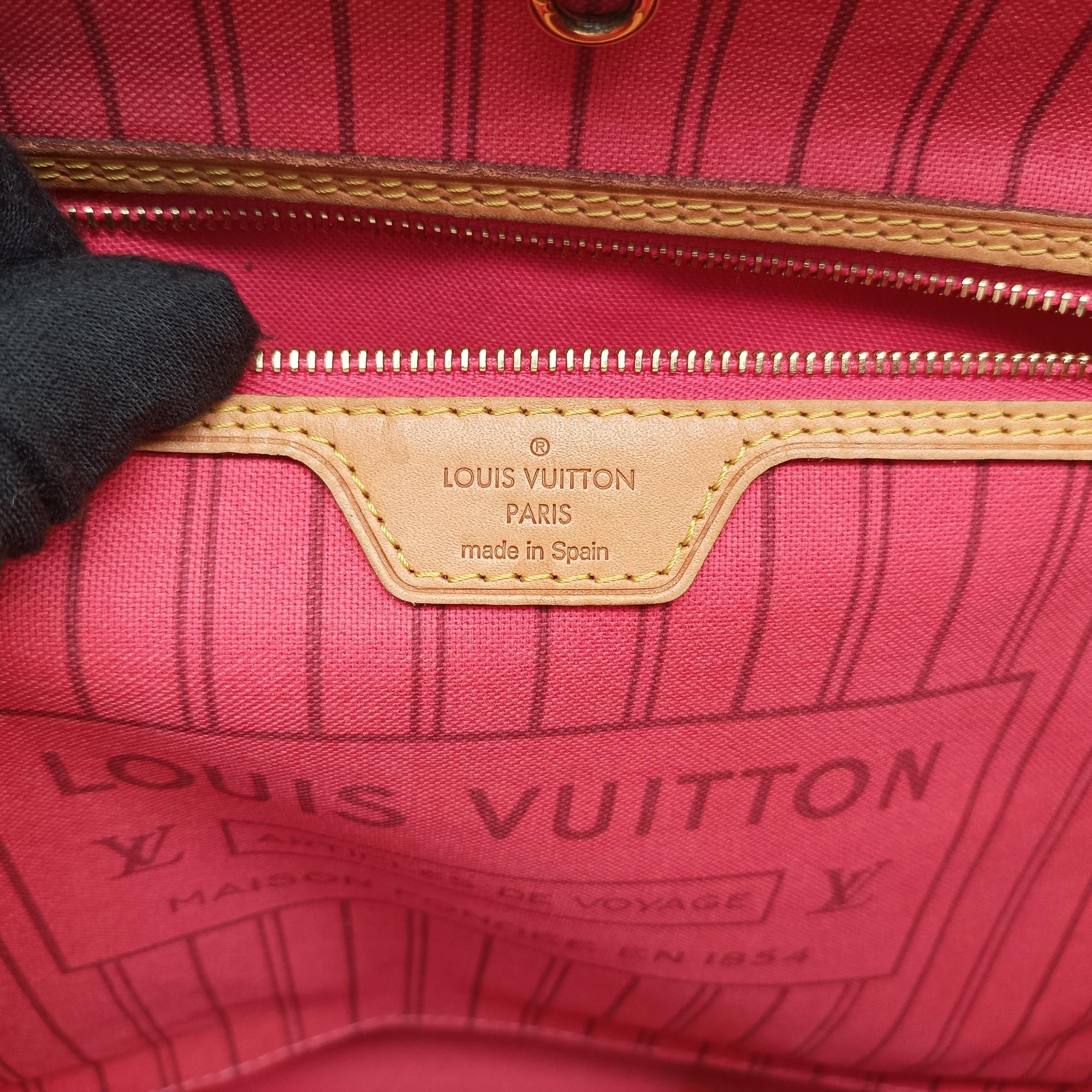 Pre-owned Louis Vuitton Neverfull MM brown×multi Monogram La Mage M41603 handbag | stylenewstar