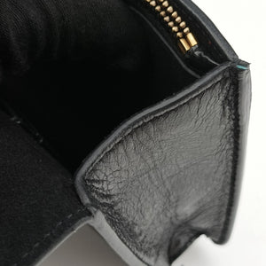 Vintage Christian Dior Saddle Black Leather  bum bag/waist bag | stylenewstar