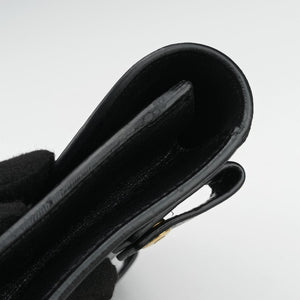 Vintage Christian Dior Saddle Black Leather  bum bag/waist bag | stylenewstar