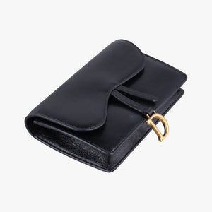 Vintage Christian Dior Saddle Black Leather  bum bag/waist bag | stylenewstar