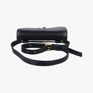 Vintage Christian Dior Saddle Black Leather  bum bag/waist bag | stylenewstar