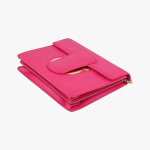 Pre-owned Ferragamo Thalia Rose Leather  shoulderbag | stylenewstar
