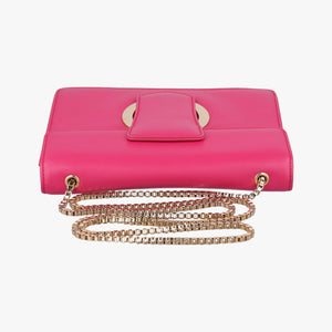 Pre-owned Ferragamo Thalia Rose Leather  shoulderbag | stylenewstar