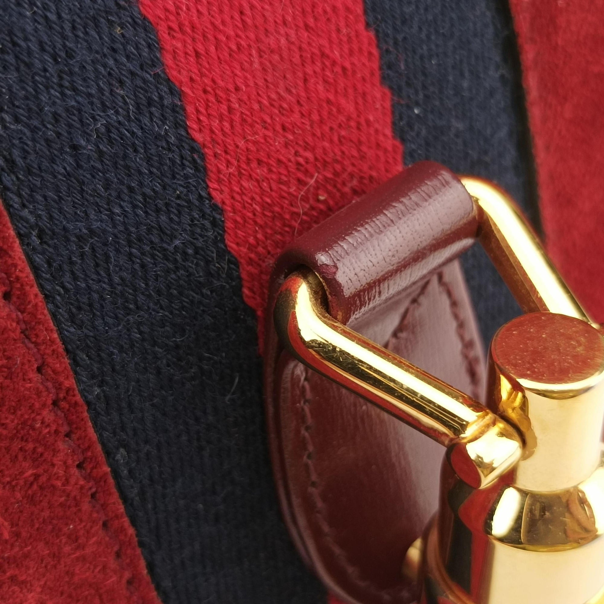 Vintage Gucci JACKIE 1961 Burgundy Suede×leather 636709 shoulderbag | stylenewstar