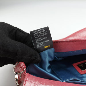 Secondhand Fendi Mia Pochette Pink Leather 8BP046 shoulderbag | stylenewstar