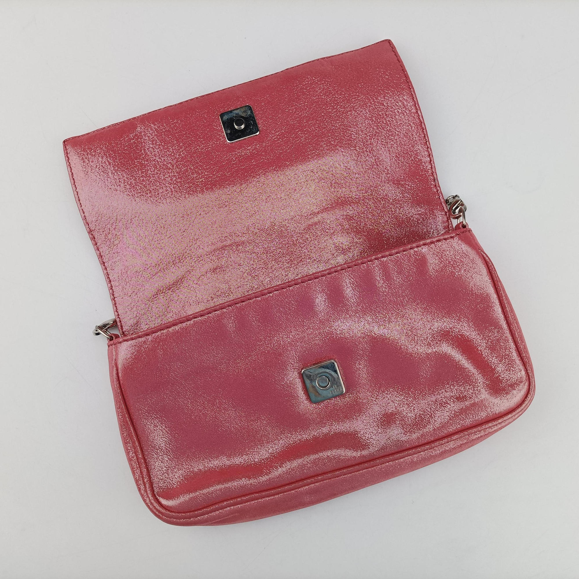 Secondhand Fendi Mia Pochette Pink Leather 8BP046 shoulderbag | stylenewstar