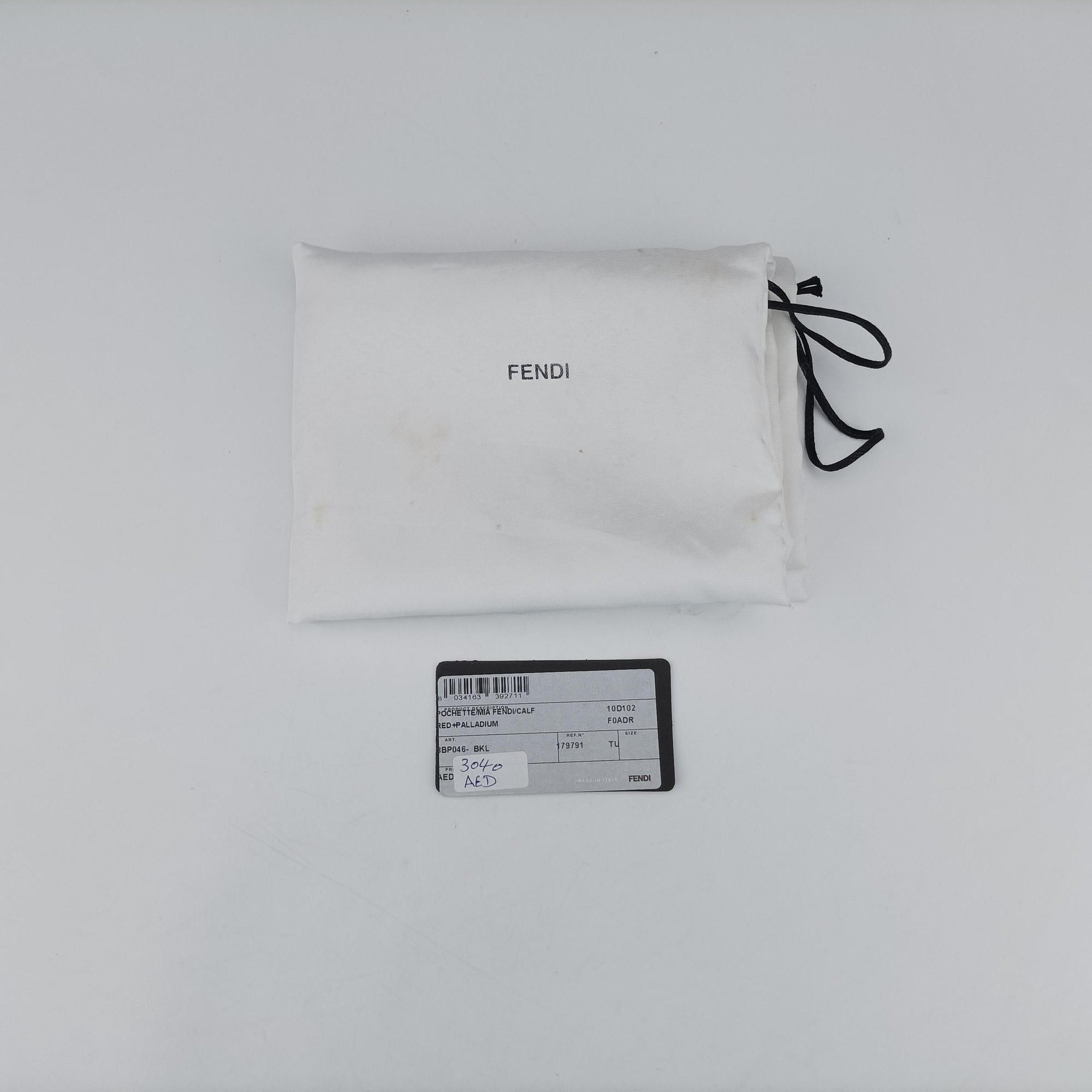 Secondhand Fendi Mia Pochette Pink Leather 8BP046 shoulderbag | stylenewstar