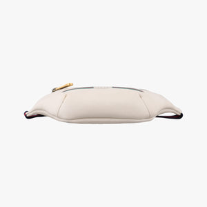 Secondhand Gucci Print White Leather 527792 bum bag/waist bag | stylenewstar