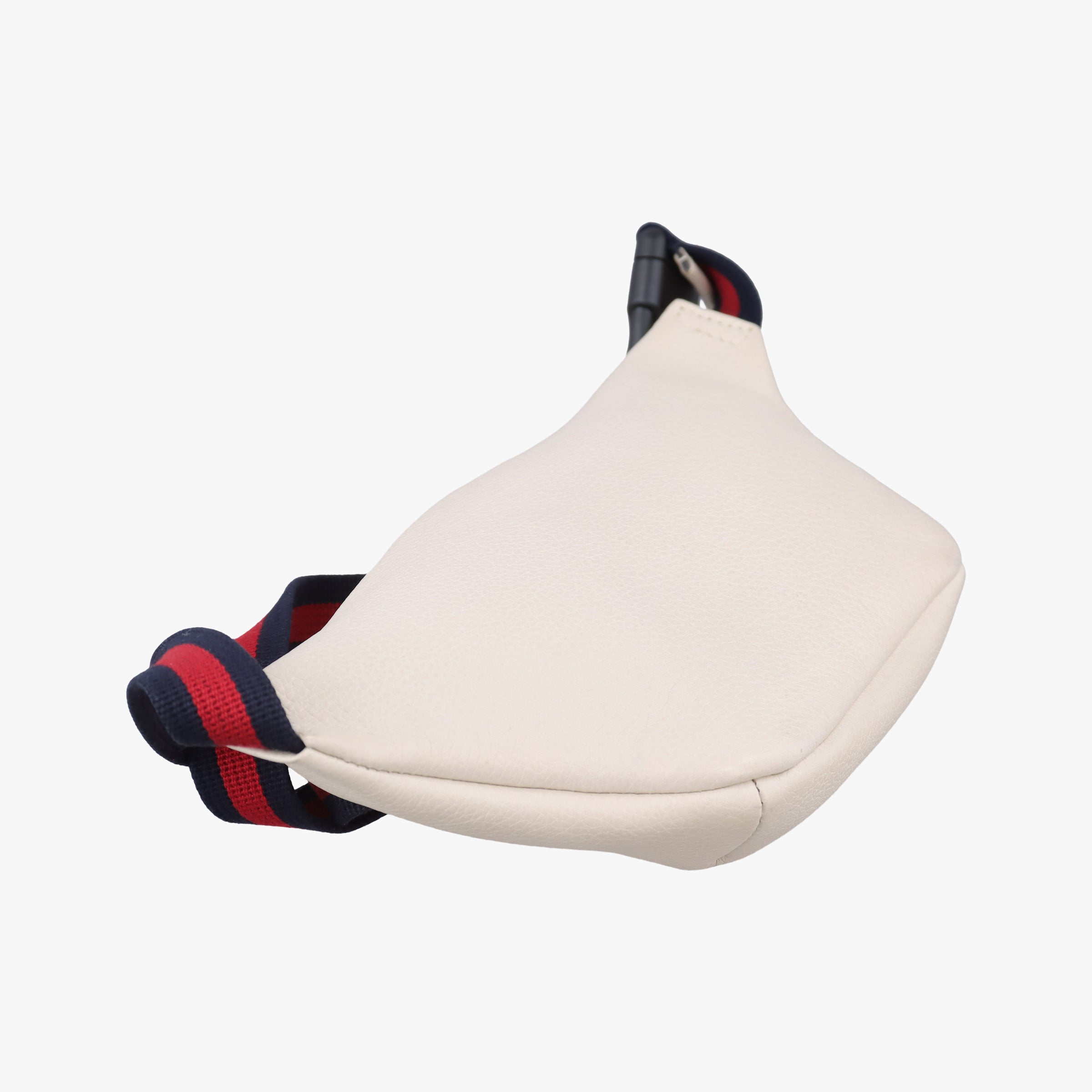 Secondhand Gucci Print White Leather 527792 bum bag/waist bag | stylenewstar