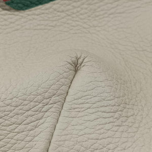 Pre-owned Gucci Print White Leather 530412 bum bag/waist bag | stylenewstar