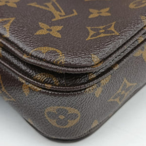 Secondhand Louis Vuitton Pochette Metis MM Brown Monogram Canvas M44875 shoulderbag | stylenewstar