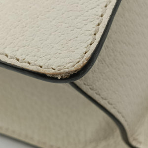 Secondhand Gucci Sylvie Ivory×Navy×Red Leather 524405 shoulderbag | stylenewstar