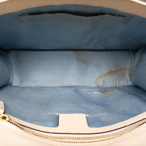 Secondhand Gucci Sylvie Ivory×Navy×Red Leather 524405 shoulderbag | stylenewstar