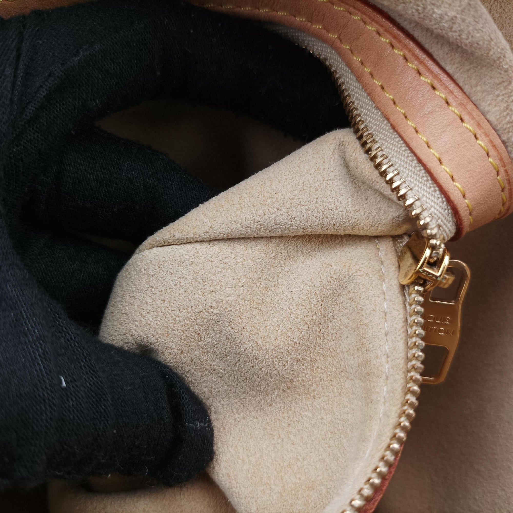 Pre-owned Louis Vuitton Neo Brown×Beige Monogram Canvas M40372 shoulderbag | stylenewstar