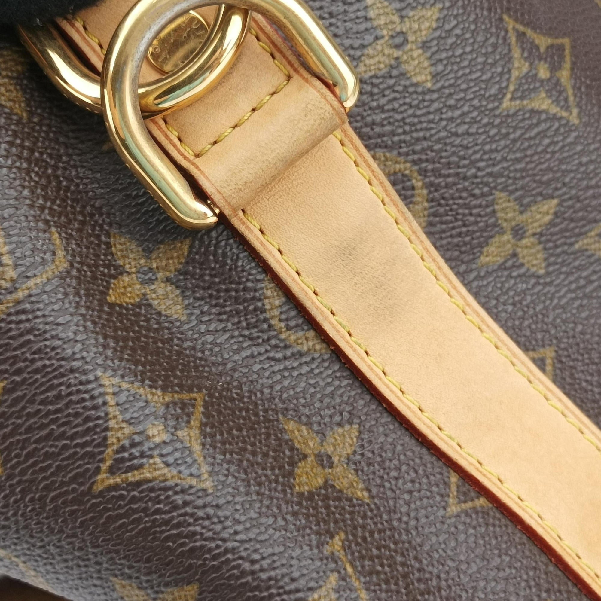 Pre-owned Louis Vuitton Neo Brown×Beige Monogram Canvas M40372 shoulderbag | stylenewstar