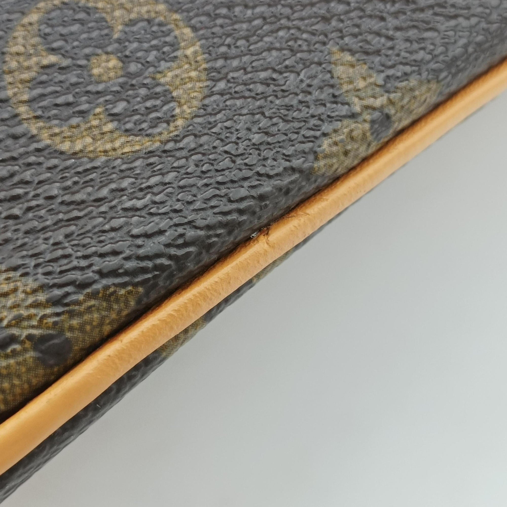 Pre-owned Louis Vuitton Neo Brown×Beige Monogram Canvas M40372 shoulderbag | stylenewstar