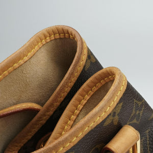 Pre-owned Louis Vuitton Neo Brown×Beige Monogram Canvas M40372 shoulderbag | stylenewstar