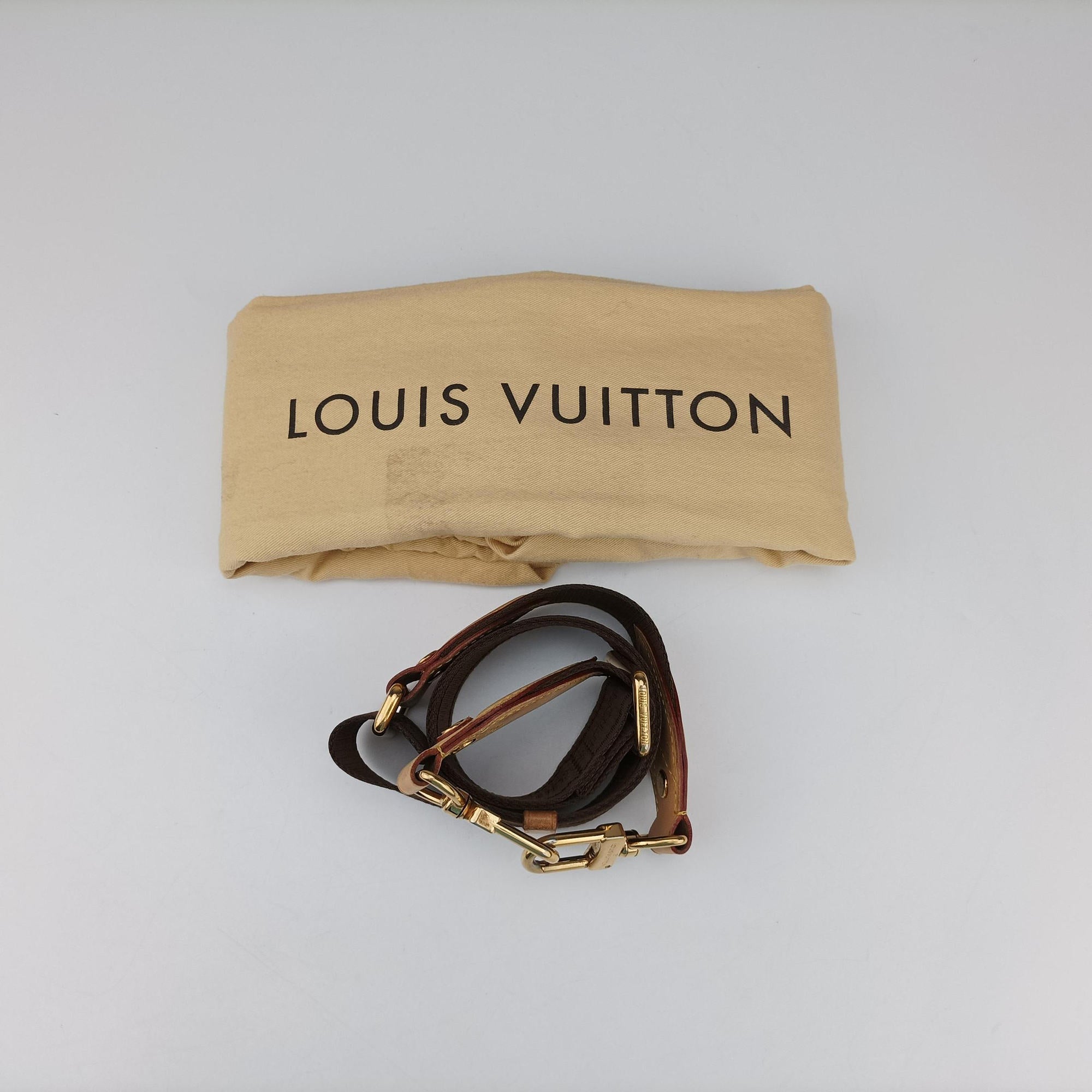 Pre-owned Louis Vuitton Neo Brown×Beige Monogram Canvas M40372 shoulderbag | stylenewstar