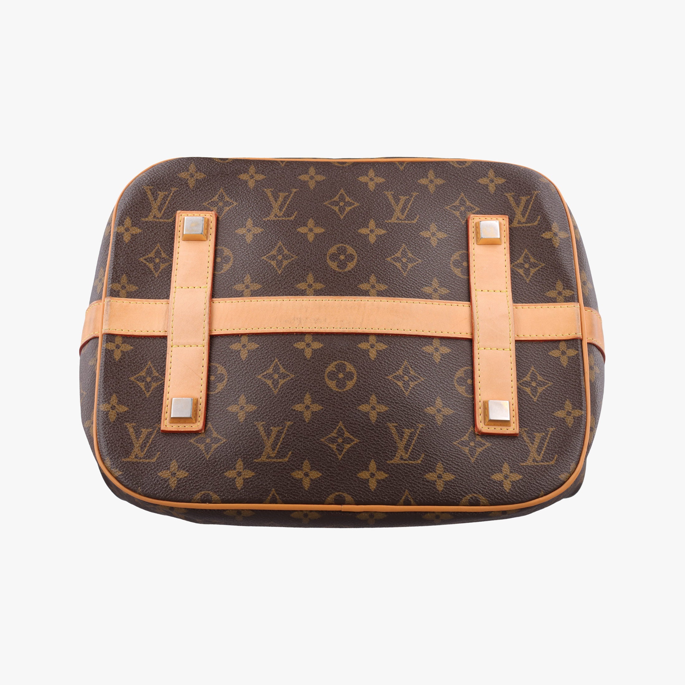 Pre-owned Louis Vuitton Neo Brown×Beige Monogram Canvas M40372 shoulderbag | stylenewstar
