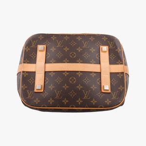 Pre-owned Louis Vuitton Neo Brown×Beige Monogram Canvas M40372 shoulderbag | stylenewstar
