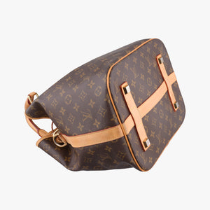 Pre-owned Louis Vuitton Neo Brown×Beige Monogram Canvas M40372 shoulderbag | stylenewstar