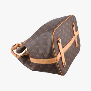 Pre-owned Louis Vuitton Neo Brown×Beige Monogram Canvas M40372 shoulderbag | stylenewstar