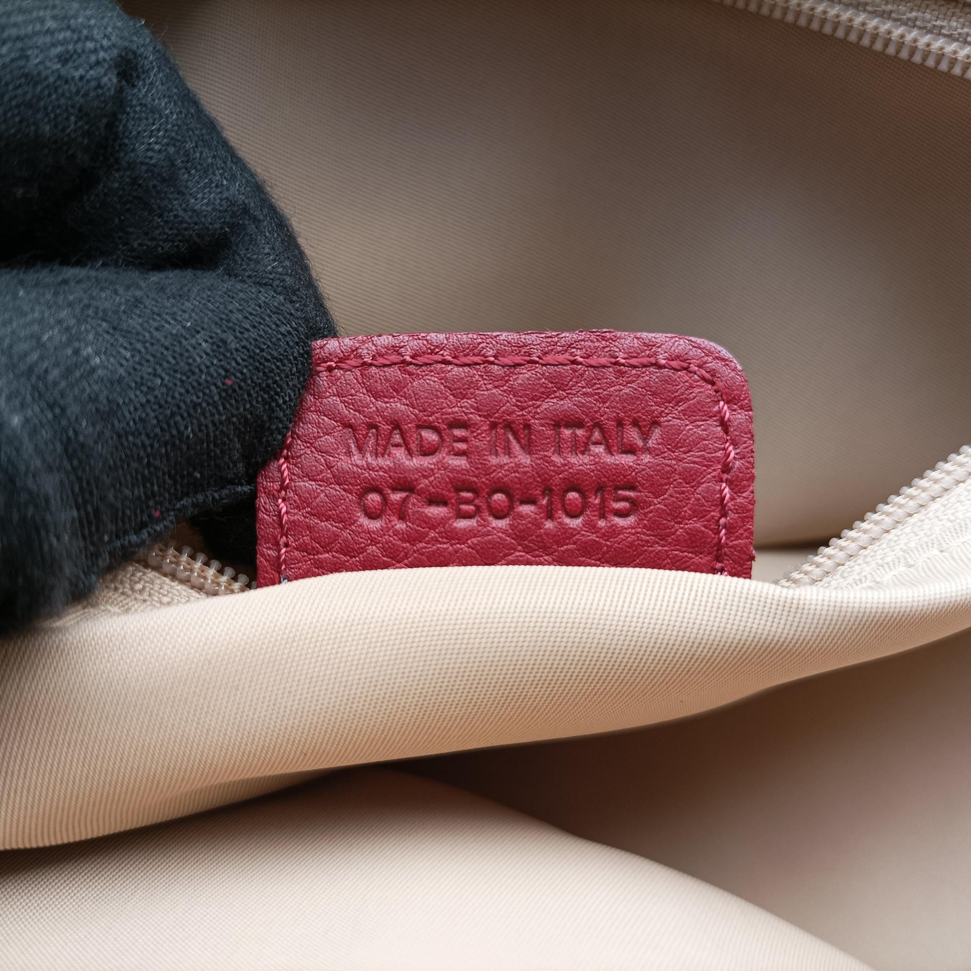 Secondhand Christian Dior Street Chic Messenger Red × Brown Jacquard Canvas×Leather  shoulderbag | stylenewstar