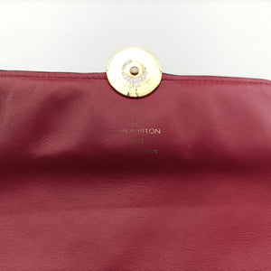 Vintage Louis Vuitton Portefeuille FLORE Chain brown×FUCHSIA Monogram Canvas×calf leather M69578 shoulderbag | stylenewstar