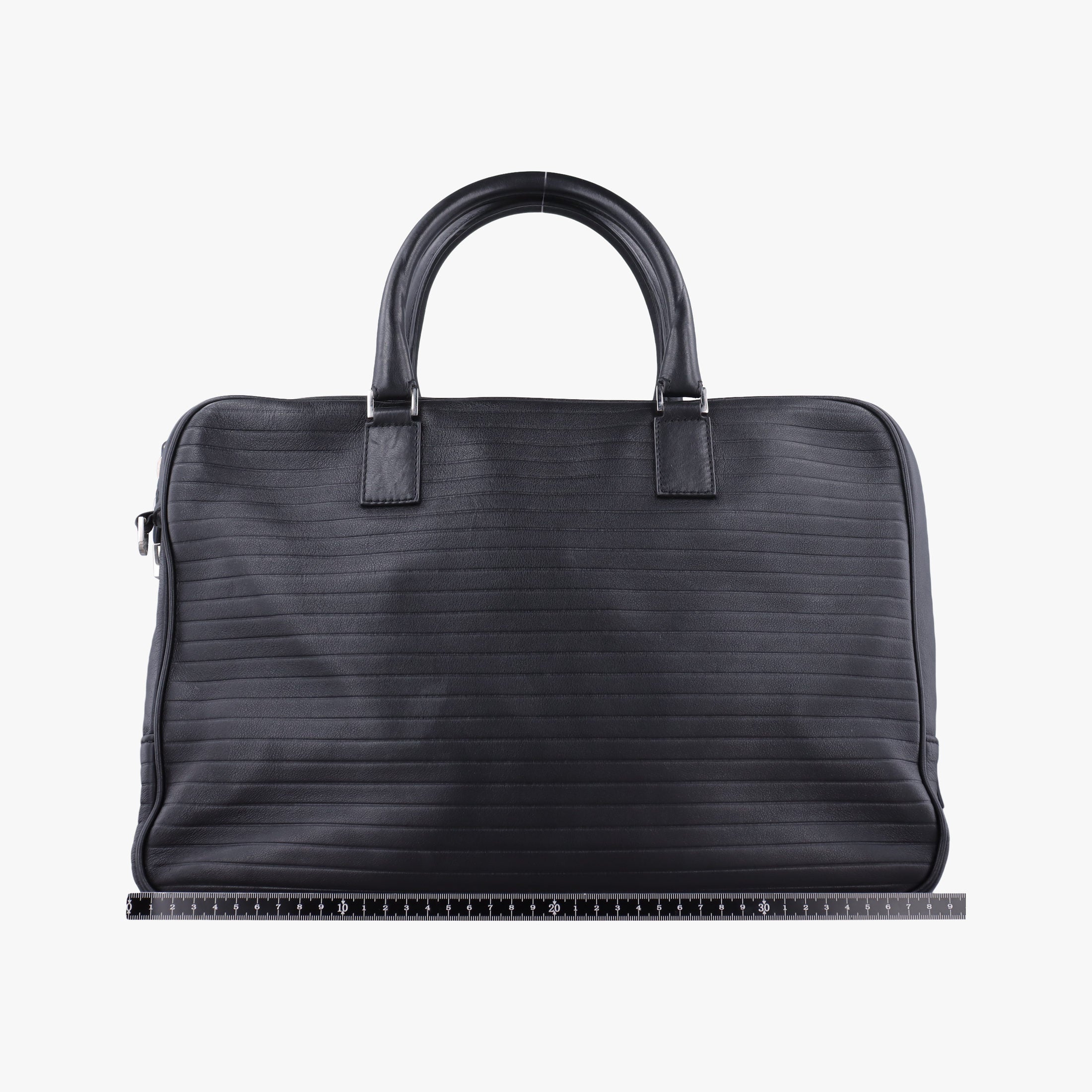 Pre-owned Dior Homme Classic Business Black leather  shoulderbag | stylenewstar