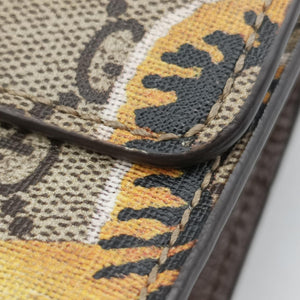 Pre-owned Gucci Padlock Brown PVC coated canvas 409487 shoulderbag | stylenewstar
