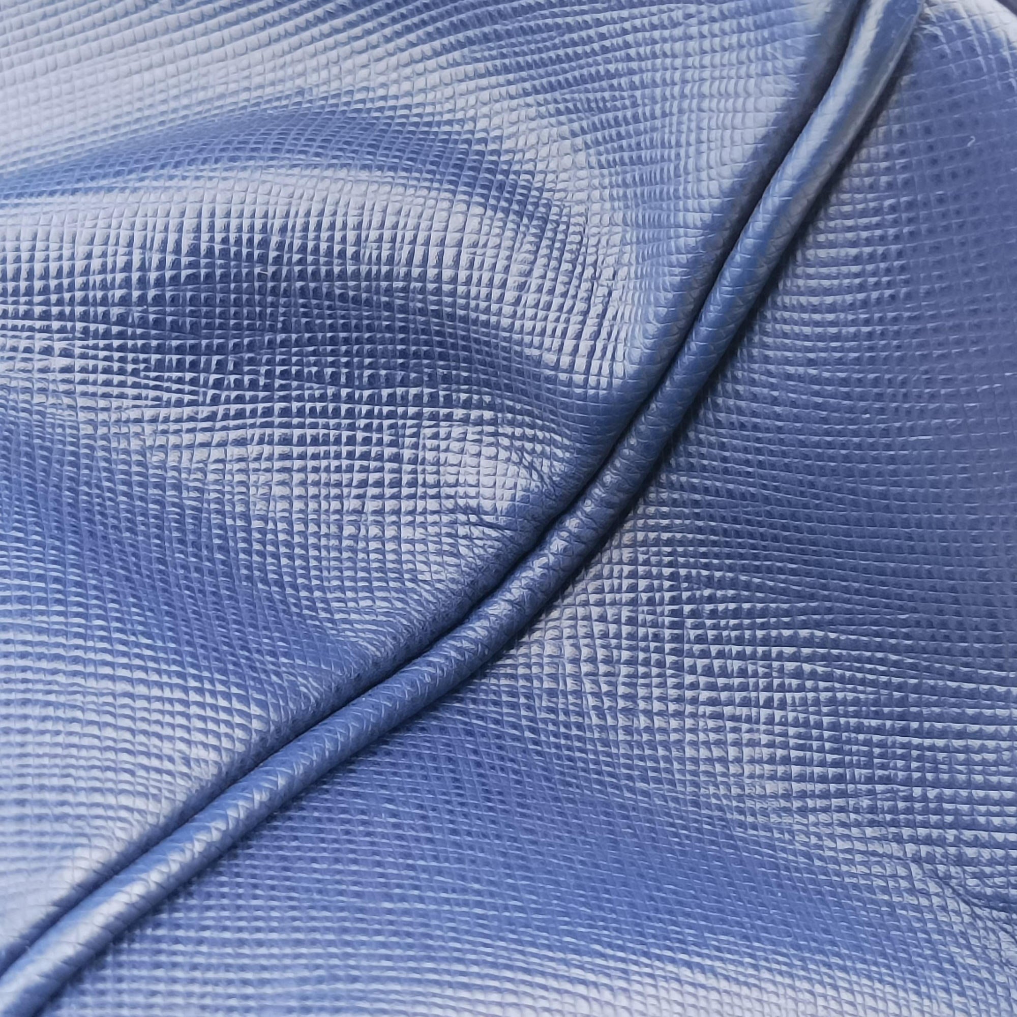 Pre-owned Prada Galleria Blue SAFFIANO Leather BN2274 shoulderbag | stylenewstar