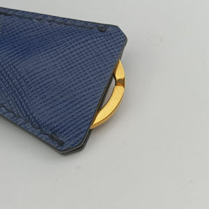 Pre-owned Prada Galleria Blue SAFFIANO Leather BN2274 shoulderbag | stylenewstar