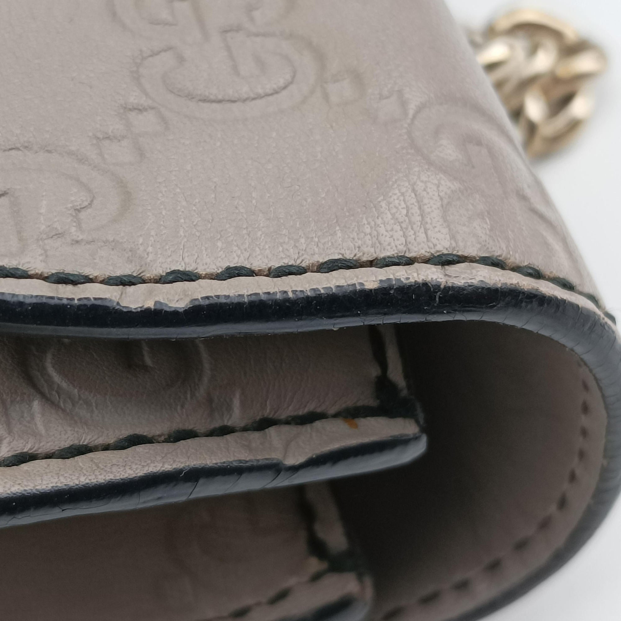 Vintage Gucci Emily Beige Leather 295402 shoulderbag | stylenewstar