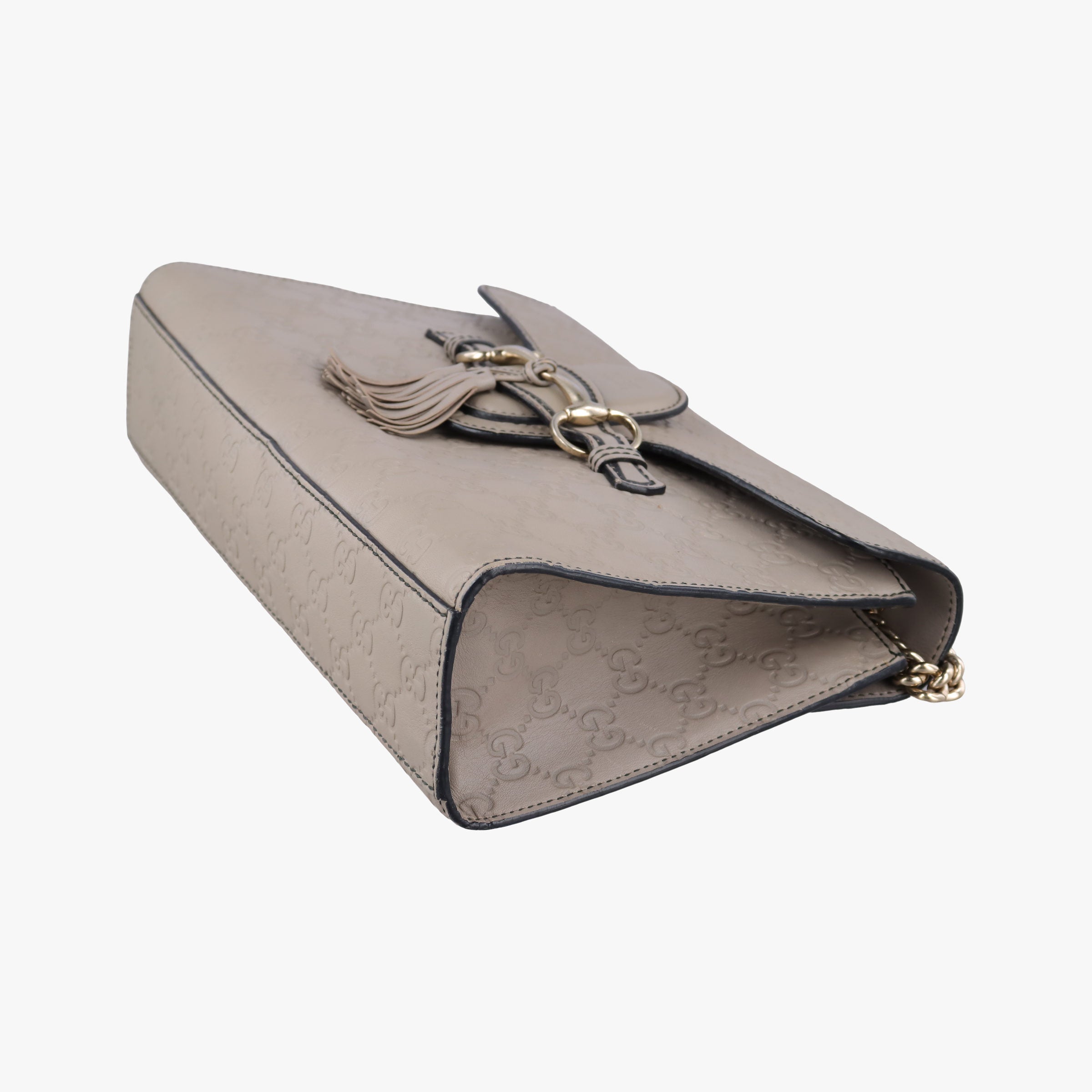 Vintage Gucci Emily Beige Leather 295402 shoulderbag | stylenewstar