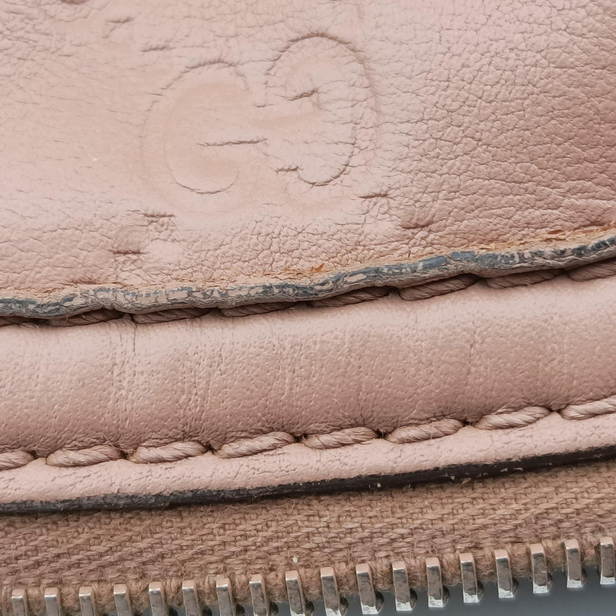 Pre-owned Gucci Sukey Beige Leather 247902 shoulderbag | stylenewstar