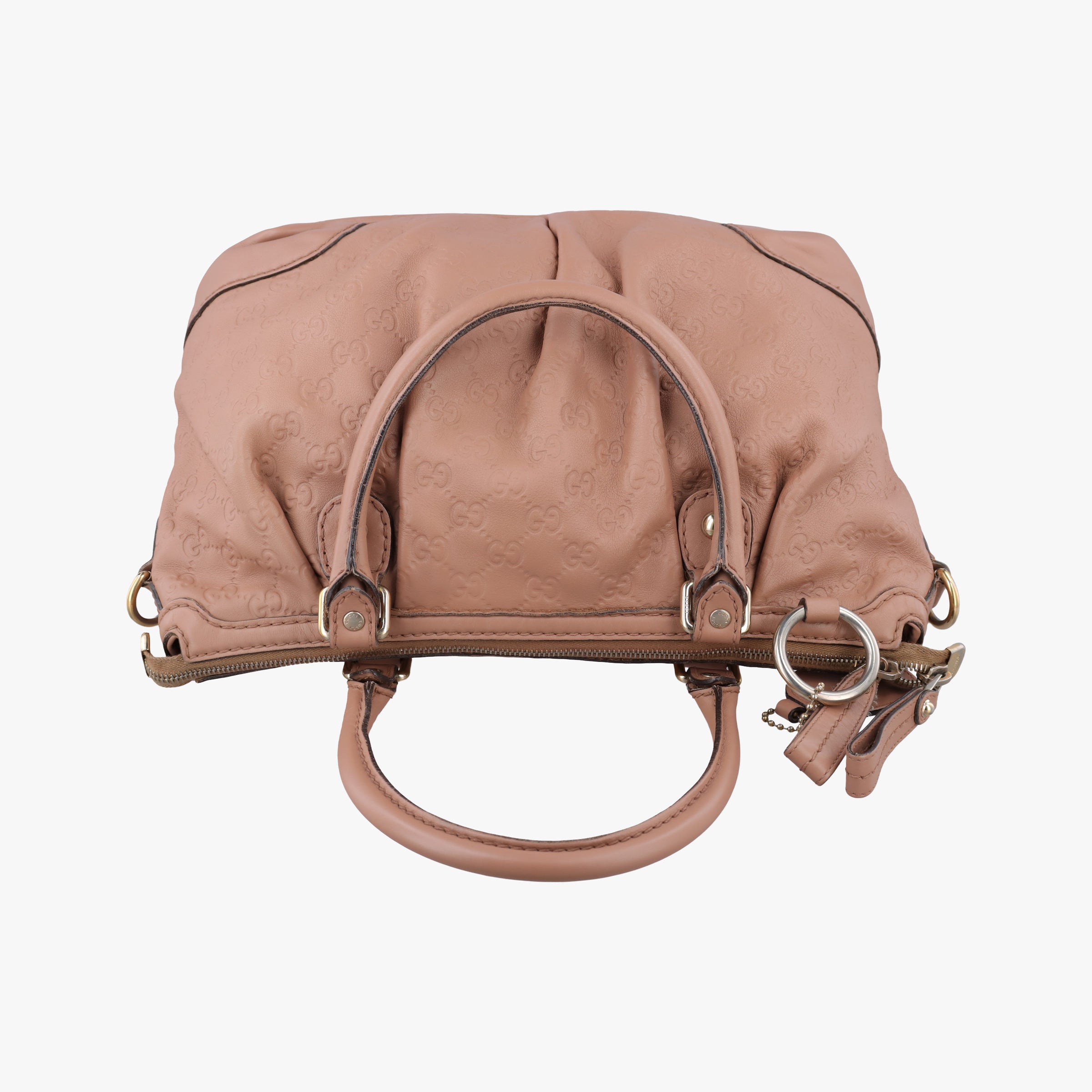 Pre-owned Gucci Sukey Beige Leather 247902 shoulderbag | stylenewstar