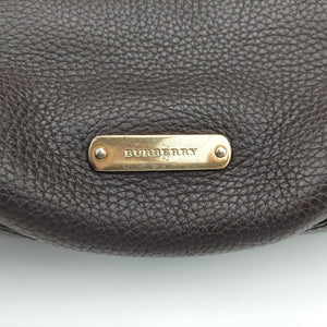 Pre-owned Burberry Canterbury Brown Leather  handbag | stylenewstar