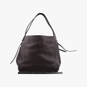 Pre-owned Burberry Canterbury Brown Leather  handbag | stylenewstar