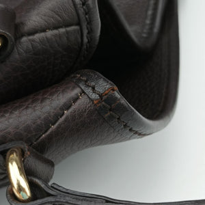 Pre-owned Burberry Canterbury Brown Leather  handbag | stylenewstar