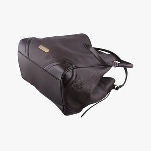 Pre-owned Burberry Canterbury Brown Leather  handbag | stylenewstar