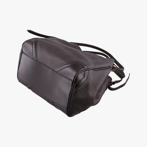 Pre-owned Burberry Canterbury Brown Leather  handbag | stylenewstar