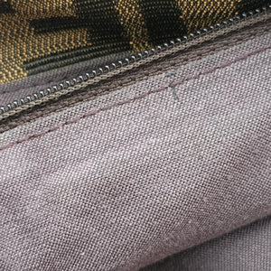 Secondhand Fendi Baguette Zucchino Brown × Red canvas×leather 8BT180 shoulderbag | stylenewstar
