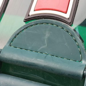 Pre-owned Delvaux The Hero Brillant Green PVC (Vinyl Chloride) × Rubber  shoulderbag | stylenewstar