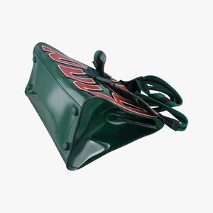Pre-owned Delvaux The Hero Brillant Green PVC (Vinyl Chloride) × Rubber  shoulderbag | stylenewstar
